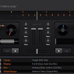 PartyCloud: Mezcla desde la web. party cloud_front