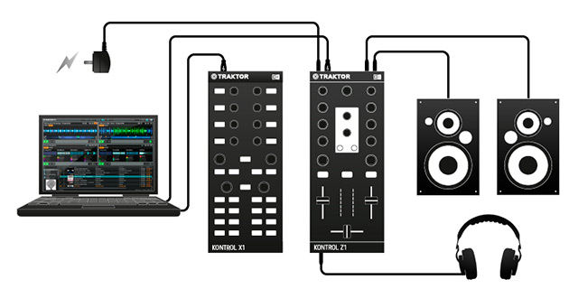 traktor kontrol z1 configuracion