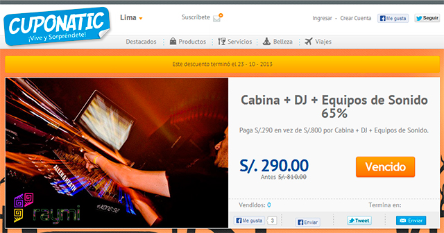 ¿Cuánto debería cobrar por alquiler de equipo de sonido + DJ?
