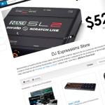 Tienda DJ Expressions: ¡Finalmente! dje tienda front