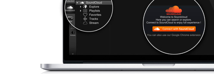 Soundclound en Cross 3.2.0