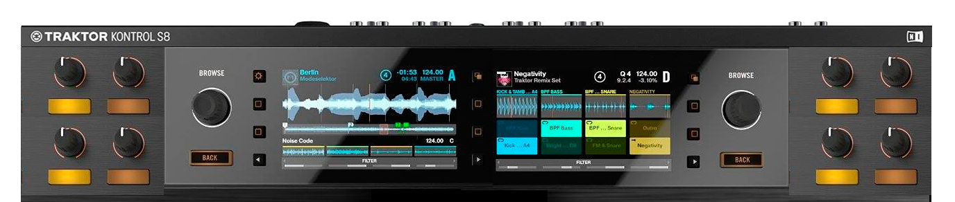 El futuro del DJing ¿Incluirá pantallas táctiles? - Traktor Kontrol S8