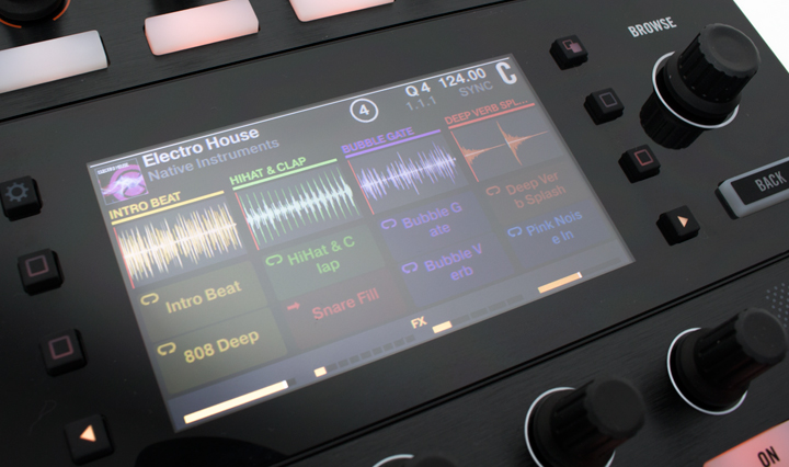 Traktor Kontrol D2 Pantalla