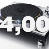 La nueva serie de los Technics SL-1200 costaría 4000 dólares, cada una