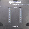 Gemini PMX10: Mezcladora De Dos Canales, 16 Pads Y Control De Efectos