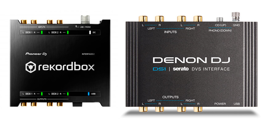 Interfaces Rekordbox Interface 2 y Denon DS1