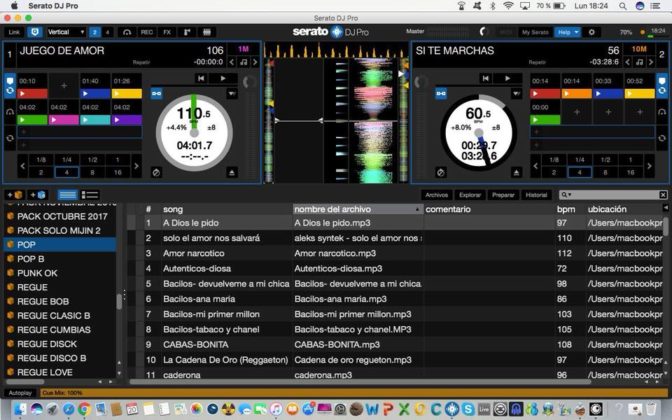 Serato DJ Pro Captura de pantalla 03