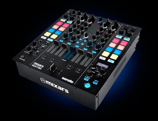 Mixars Quattro Con Soporte para Serato DJ