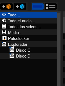 Explorador en Serato DJ