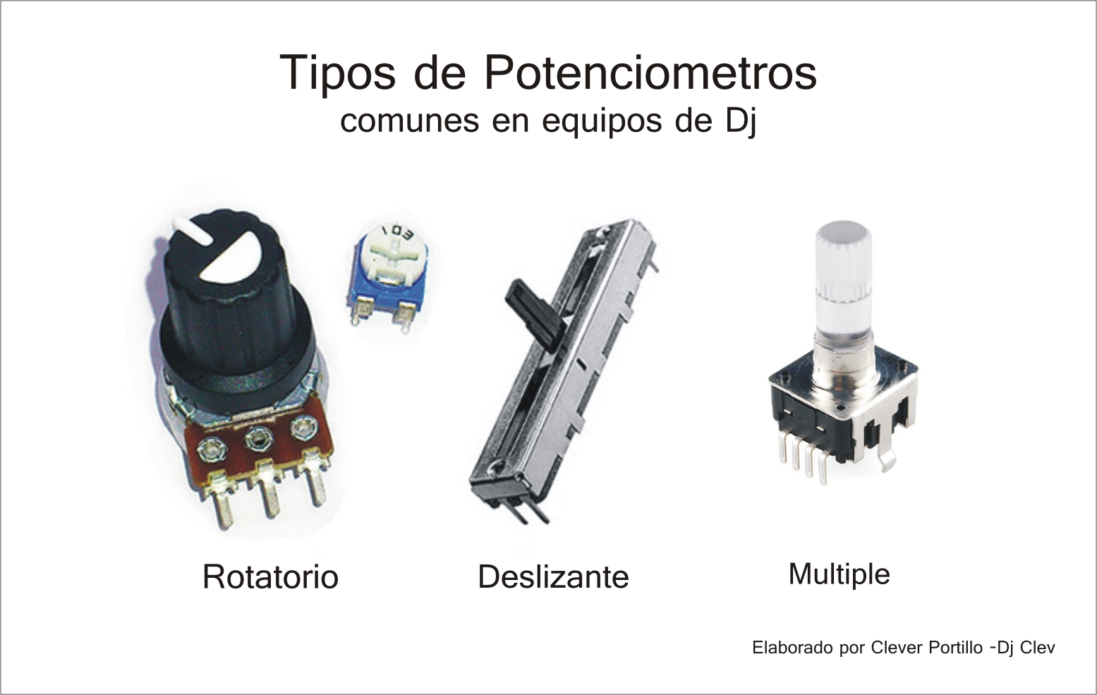 Tipos de pontenciometros