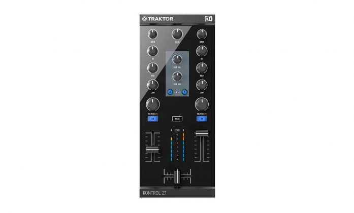 Mezcladoras de Bolsillo: Traktor Kontrol Z1 vIsta superior