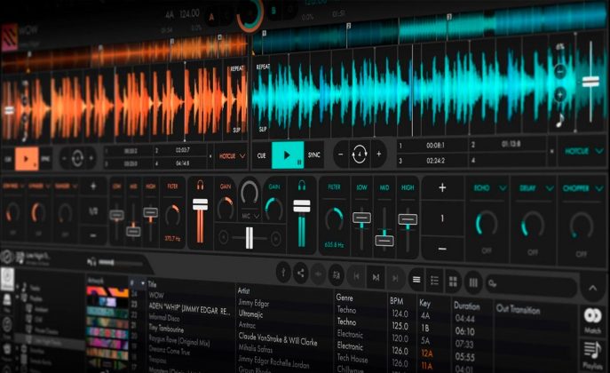 Cross DJ 4 - Formas de onda