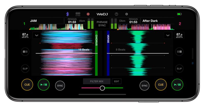 WeDj Para iPhone