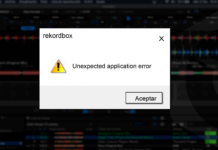 SOLUCIÓN: Rekordbox 5 se cierra inesperadamente SOLUCIÓN: Rekordbox 5 se cierra inesperadamente