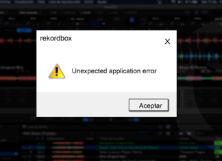 SOLUCIÓN: Rekordbox 5 se cierra inesperadamente SOLUCIÓN: Rekordbox 5 se cierra inesperadamente