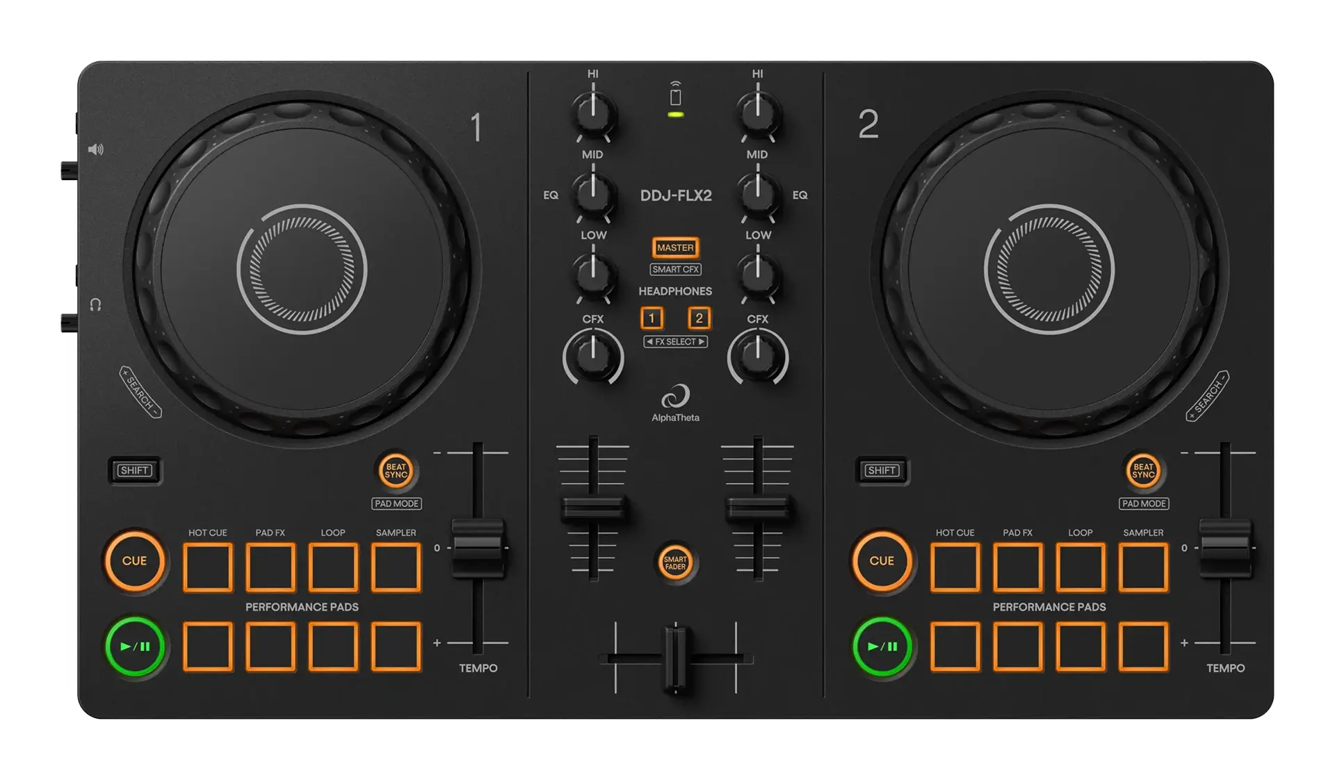 alphatheta ddj flx2 01 AlphaTheta DDJ-FLX2