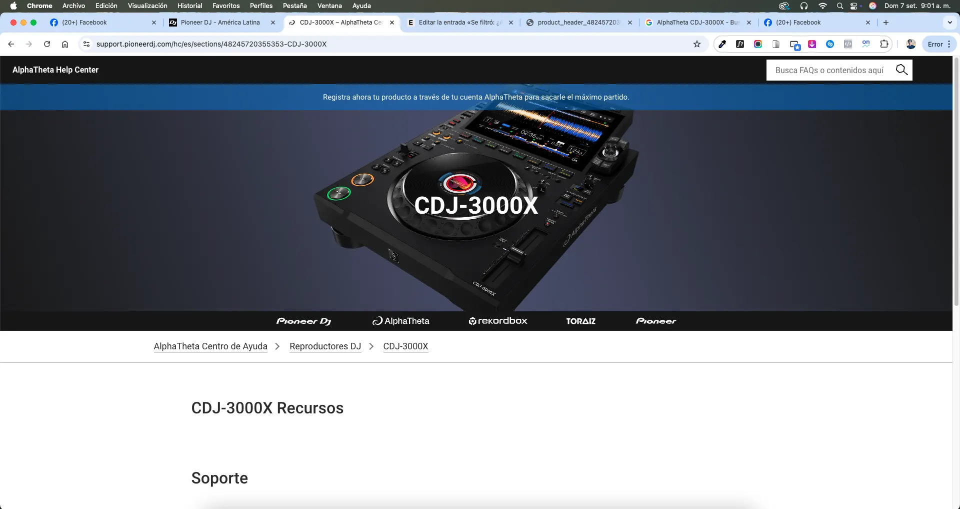 AlphaTheta CDJ-3000X
