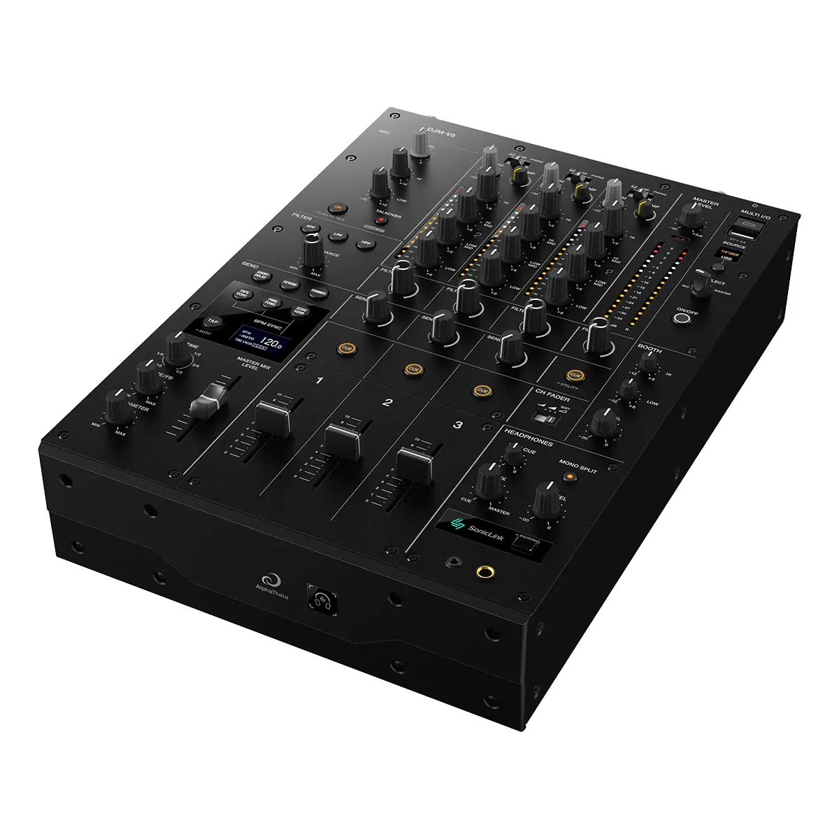 alphatheta djm v5 04 AlphaTheta DJM-V5: así es el nuevo mezclador DJ de 3 canales con SonicLink